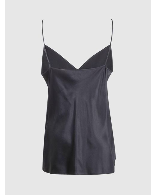 Joseph Black Silk Top
