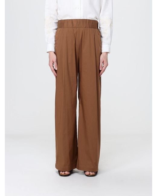 Semicouture Brown Pants