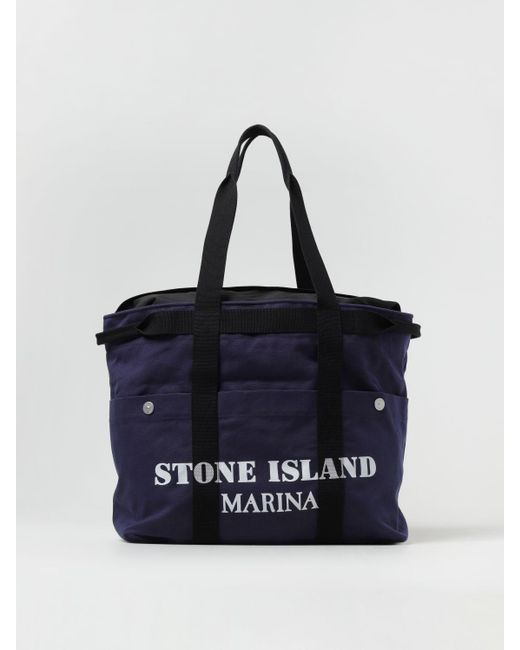 Stone Island Blue Bags for men