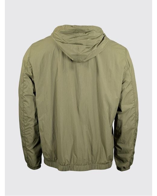Peuterey Green Nylon Hooded Jacket for men