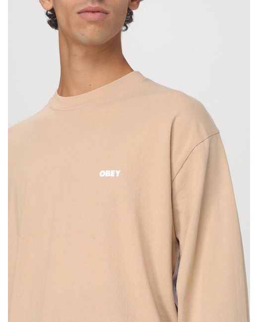 Pull Homme Obey pour homme en coloris Bleu Lyst