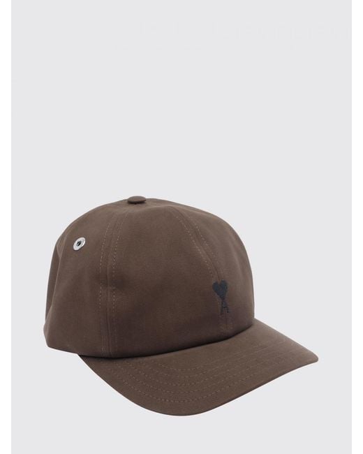AMI Brown Hat for men