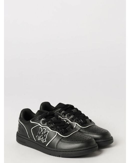 Amiri Black Newport Low-Top Trainers for men