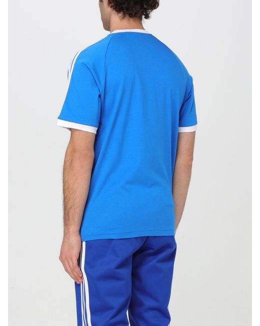 Adidas Originals Blue T-shirt for men