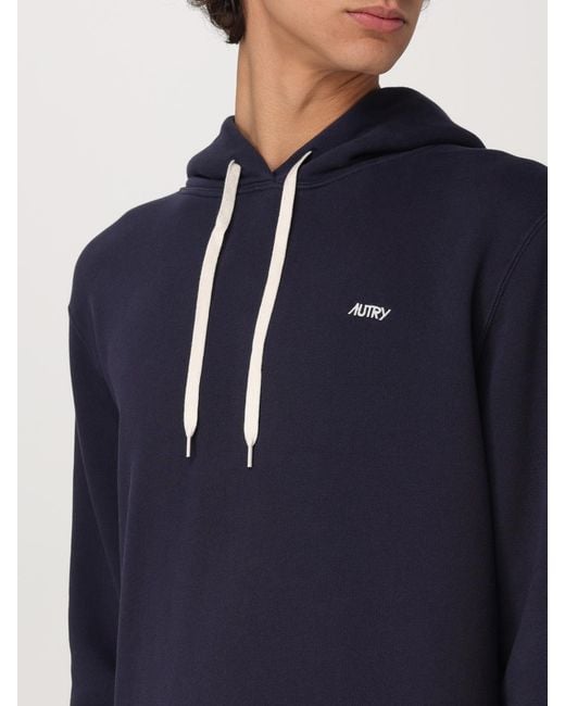 Felpa Basic di Autry in Blue da Uomo