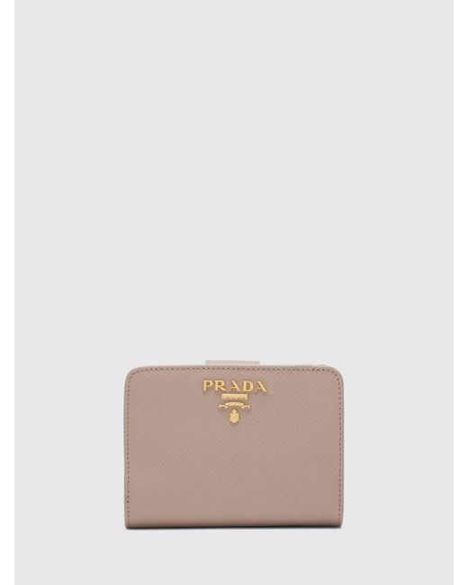 Prada Natural Saffiano Leather Wallet for men
