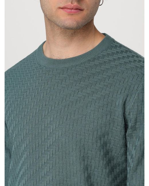 Emporio Armani Blue Sweater for men