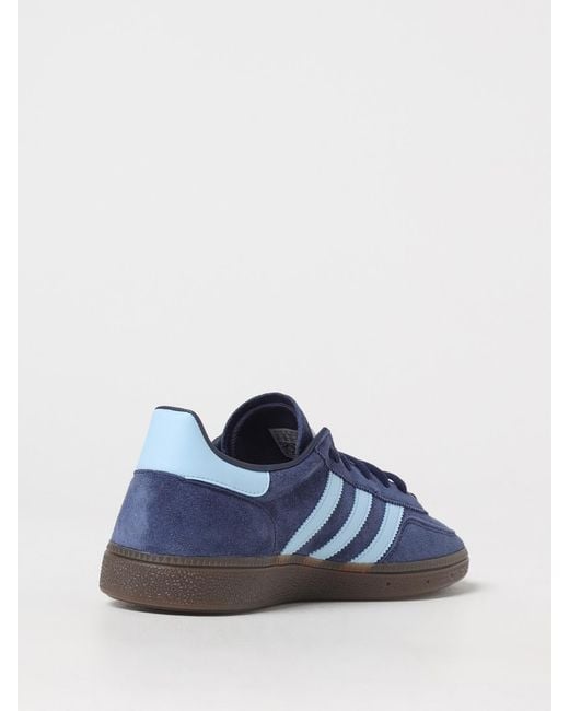 Adidas Originals Blue Handball Spezial Suede Sneakers for men