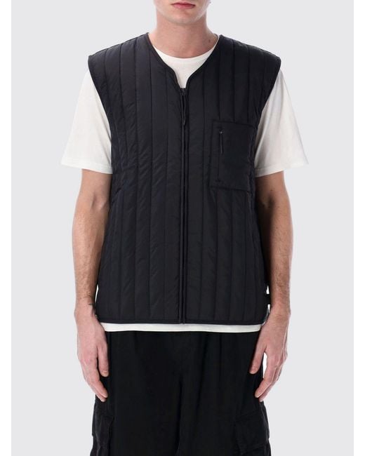 Rains Blue Banja Liner Quilted Vest for men