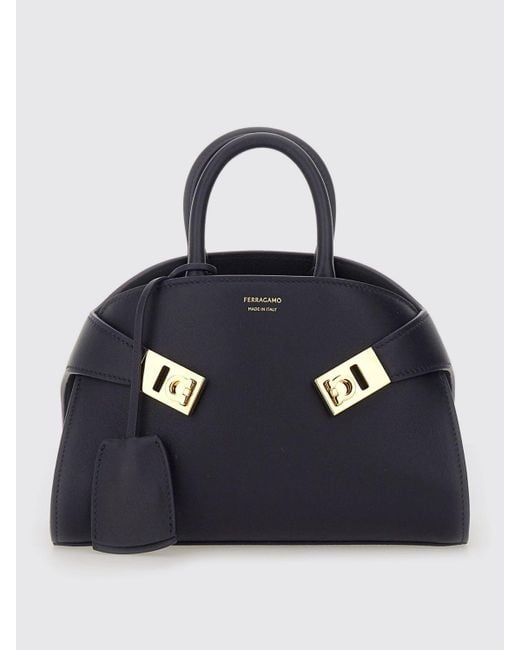 Borse A Tracolla Donna di Ferragamo in Blue