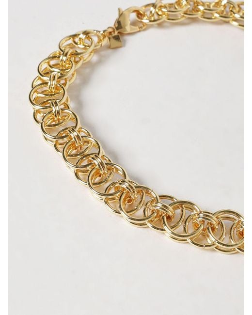 FEDERICA TOSI Metallic Bella Chromed Bronze Necklace