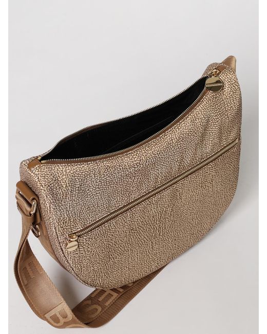 Borbonese Natural Luna Middle Bag