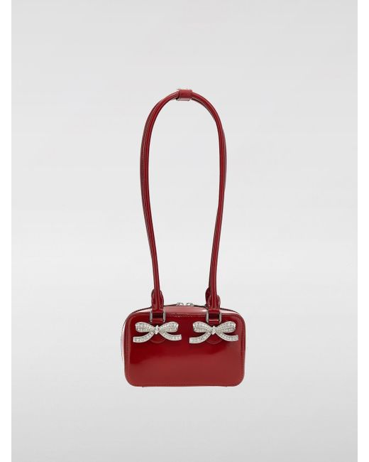 Self-Portrait Red Schultertasche Damen