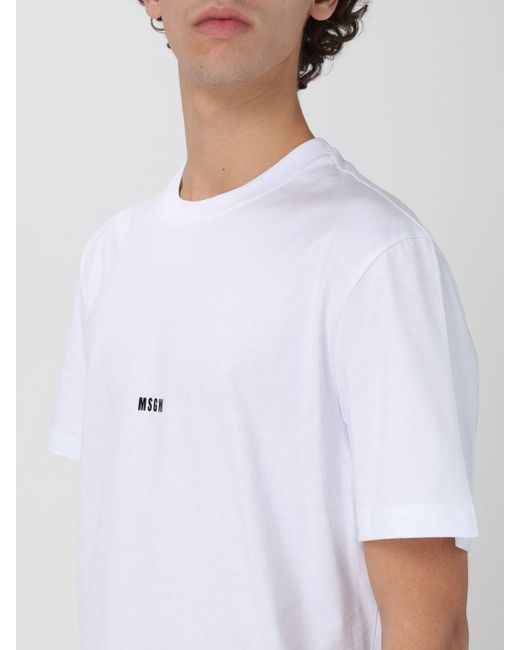 MSGM T-shirt in White für Herren