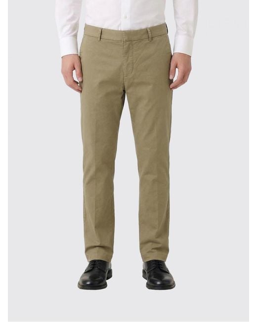 Barena Natural Cotton Stretch Chino Trousers for men