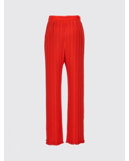 Lanvin Red Trousers