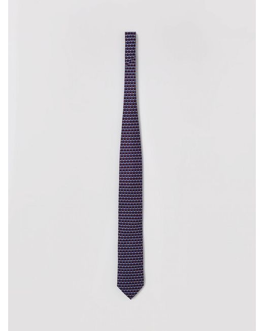 Zegna Blue Tie for men