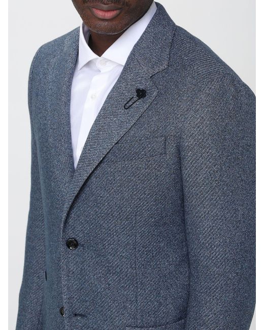 Lardini Blue Jacket for men