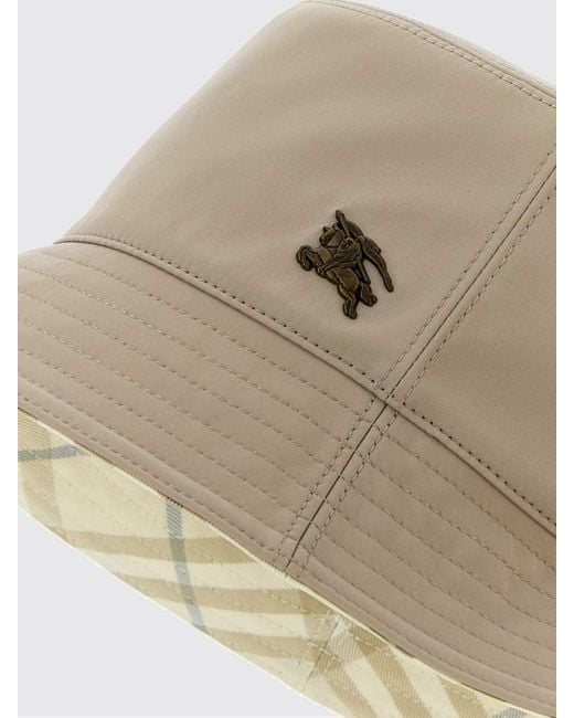 Cappello Uomo di Burberry in Natural da Uomo