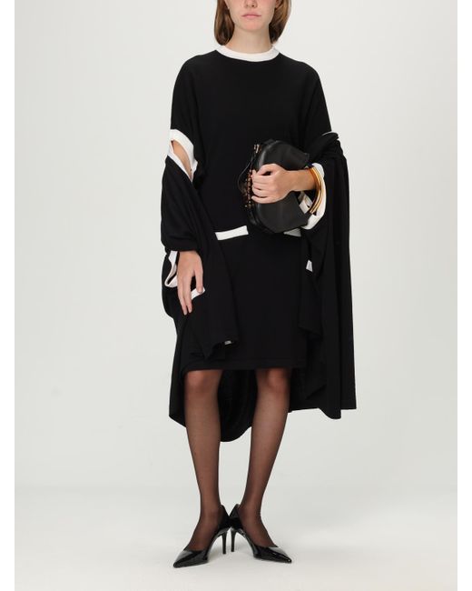 Moschino Couture Black Dress