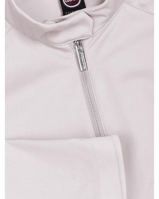 Colmar White Polyester Biker Jacket
