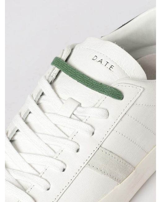 Date White Hill Leather Sneakers for men