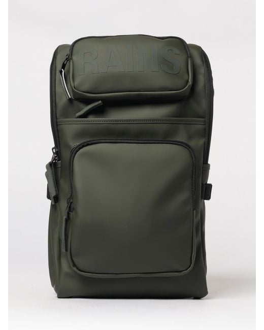 Rains Green Texel Cargo Backpack for men