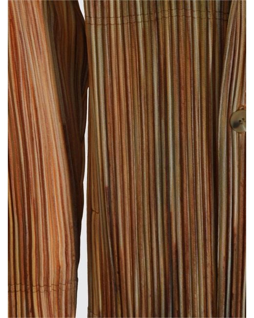 Homme Plissé Issey Miyake Blue Pleated Blazer Homme Plisse Issey Miyake for men