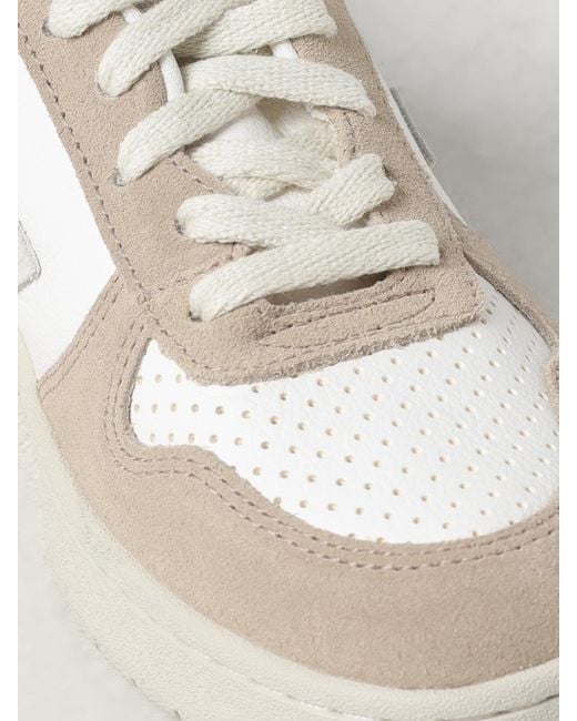 Veja White V10 Low Top Sneakers for men