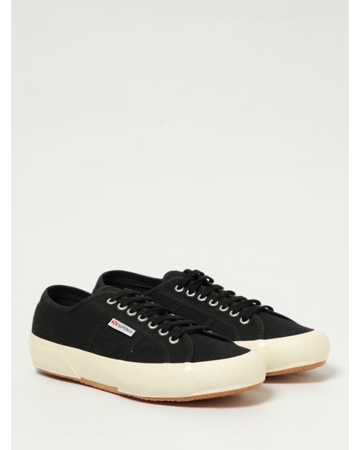 Superga Black Sneakers for men