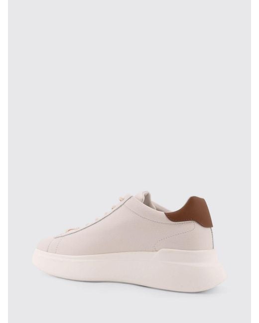 Hogan H580 Sneakers Aus Genarbtem Leder in Pink für Herren