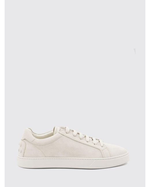 Tod's Natural Suede Sneakers for men