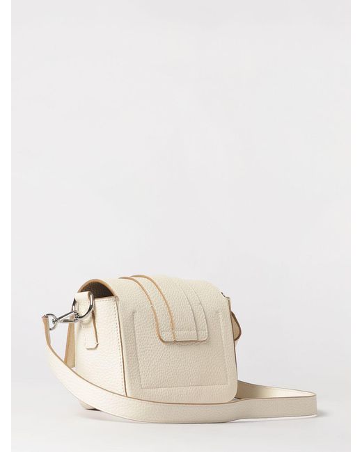 Hogan Natural Flap Trend Leather Bag