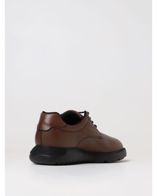 Hogan Brown Brogue Shoes for men