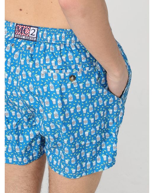 Mc2 Saint Barth Blue Swimsuit for men