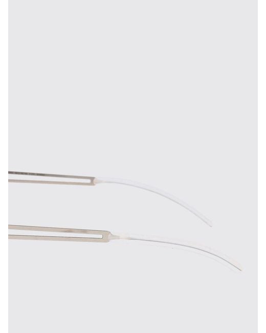 Mykita White Arturo 370 Acetate And Steel Sunglasses for men