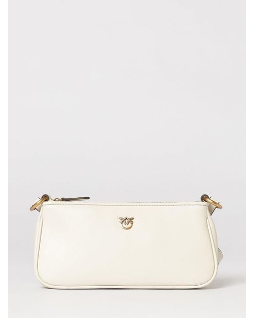 Borsa Mini Half Moon di Pinko in Natural