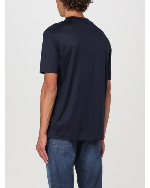 Emporio Armani Blue T-shirt for men