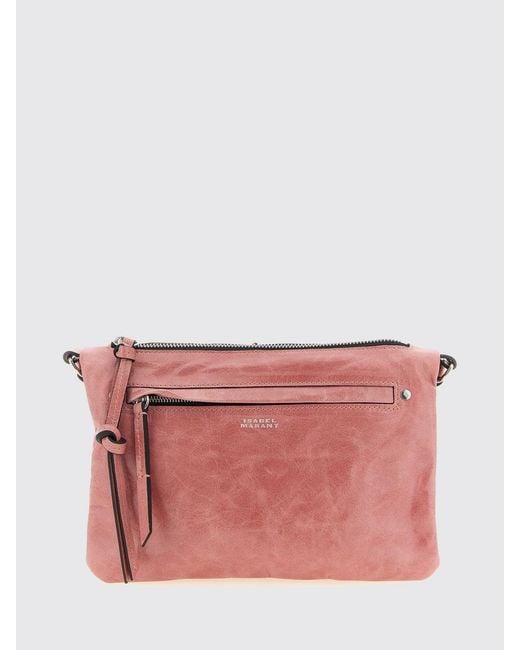 Isabel Marant Pink Winna Duo Leather Bag