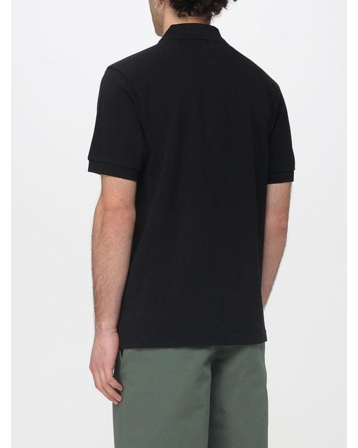 Polo Tiger De Algodón KENZO de hombre de color Black