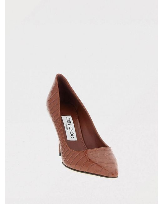 Jimmy Choo Brown High Heel Shoes
