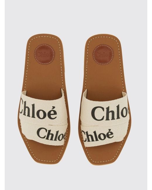 Chloé White Sandalen Herren
