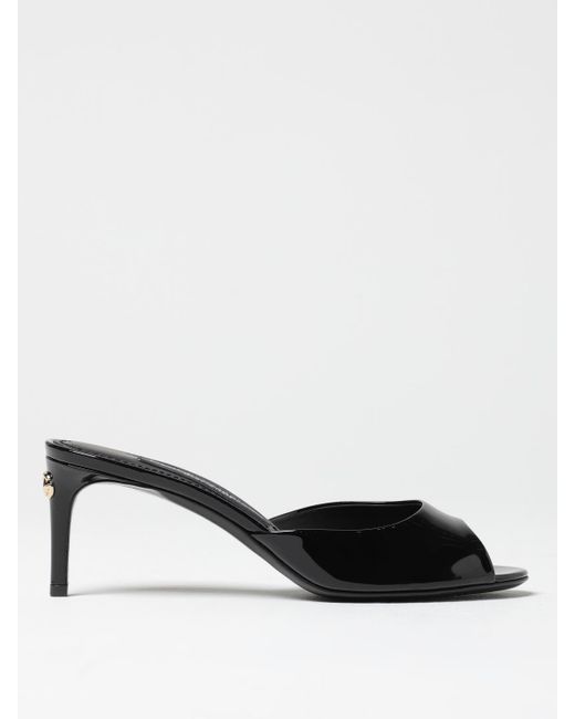 Mules di Dolce & Gabbana in Black
