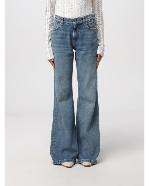 Jeans Femme Boss en coloris Blue