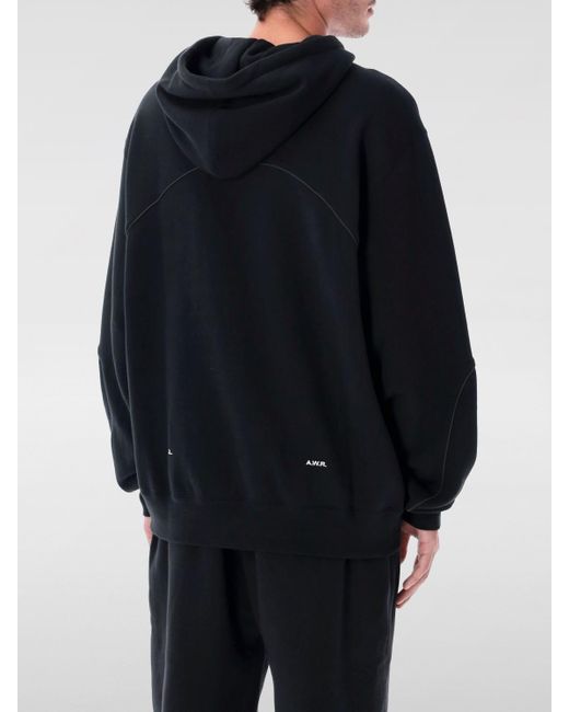 Nike Blue Cotton Blend Sweatshirt for men