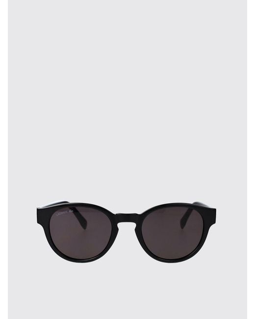 Lacoste Black Acetate Sunglasses for men