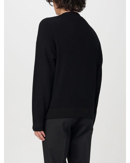 Emporio Armani Black Sweatshirt for men