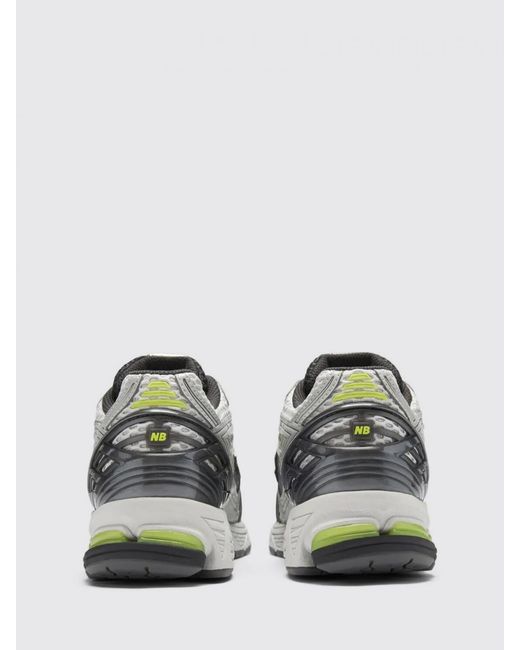 New Balance White U1906 Mesh And Laminated Rubber Sneakers for men