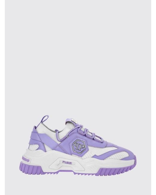 Philipp Plein Purple Low-Top Sneakers for men