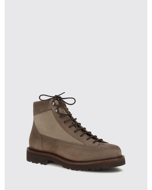 Brunello Cucinelli Brown Boot for men